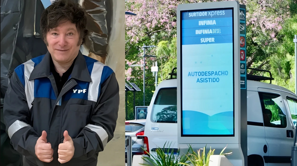 Dónde están en Argentrina las primeras estaciones con autodespacho de combustible como en Estados Unidos