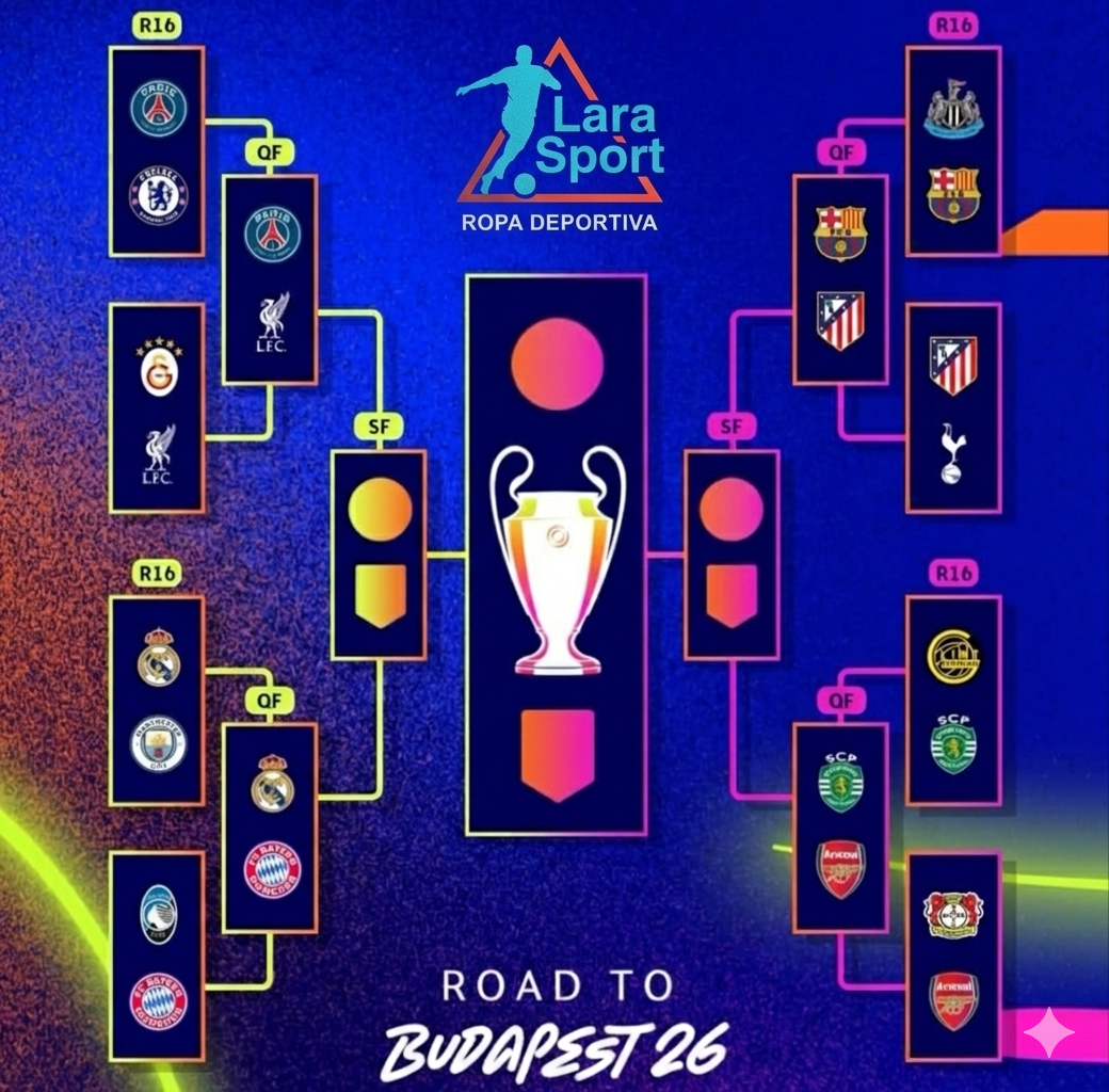 Cuadro de Infarto en la Champions: Real Madrid-Bayern y Barça-Atleti, los platos fuertes de los Cuartos de Final
