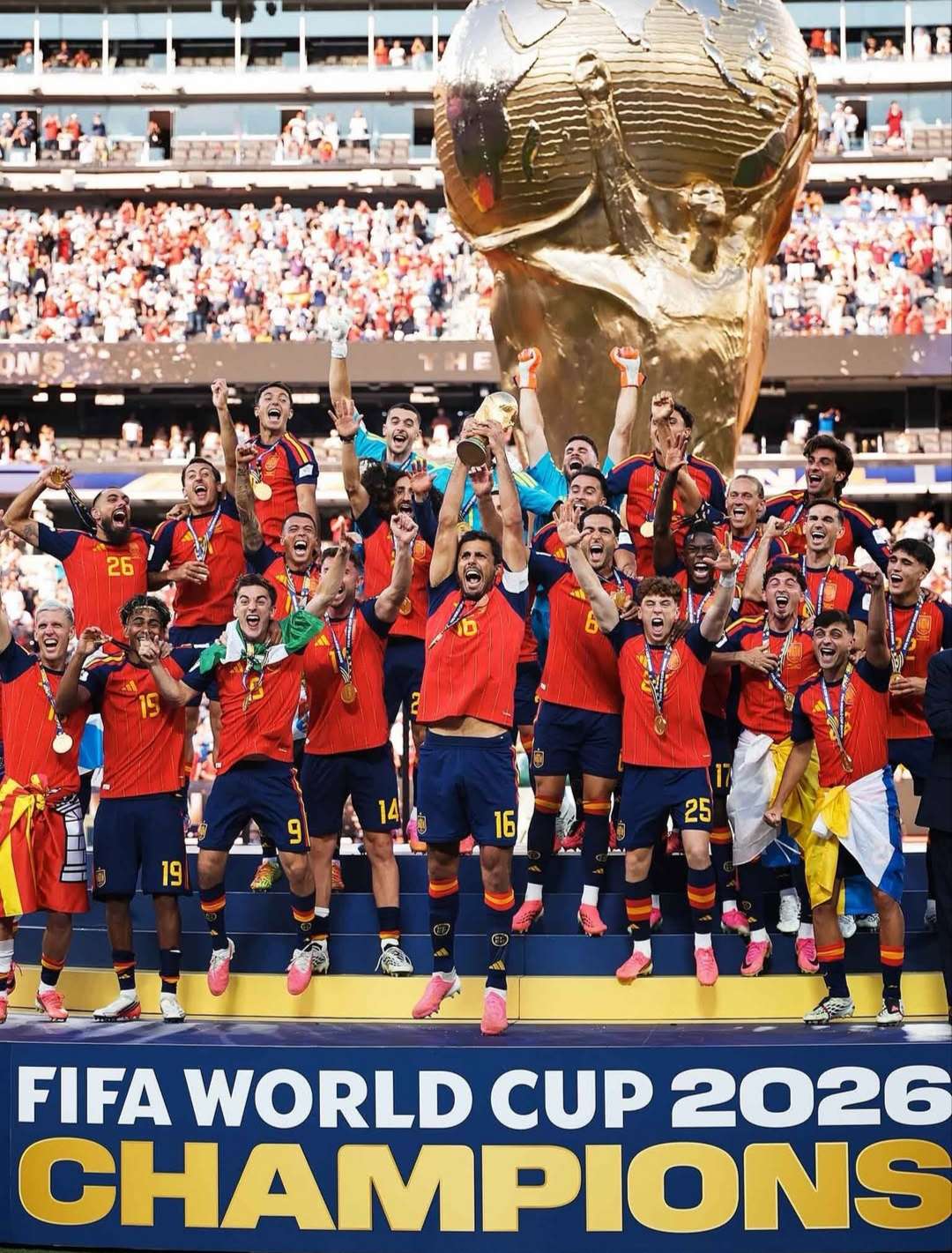 ¡ESPAÑA ES EL CAMPEÓN DEL MUNDO 2026!