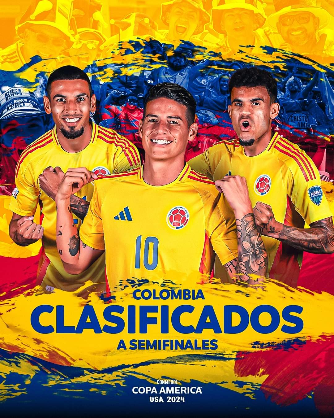 ¡Colombia aplastó a Panamá y avanzó a las semifinales de la Copa América!