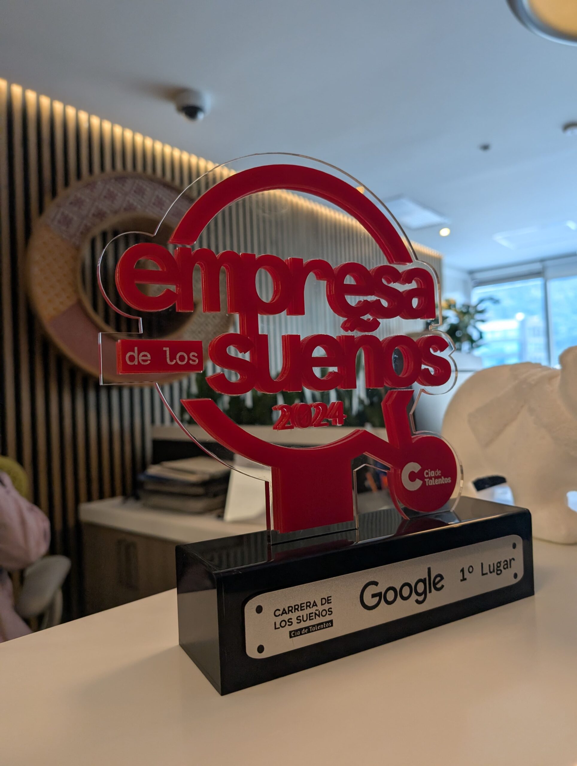 Google obtuvo el 1er lugar en el ranking de Empresa de los Sueños 2024