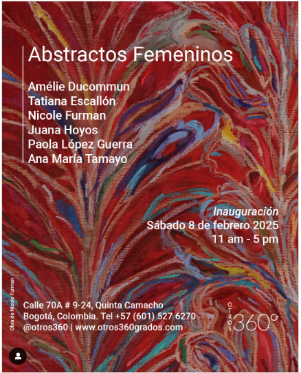 Se inaugura la exposición colectiva de seis mujeres artistas titulada Abstractos Femeninos.