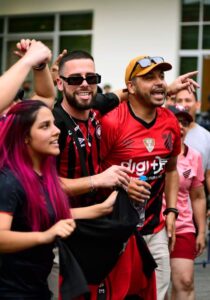 Athletico Paranaense ya está en Ecuador. "El Furacao" llegó la tarde de ayer a Guayaquil.