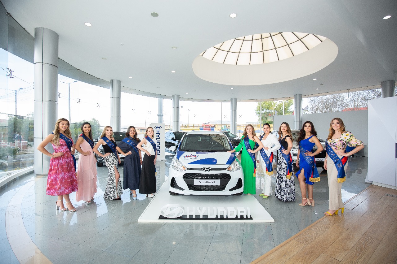 Hyundai recibió a las candidatas a reina de Quito