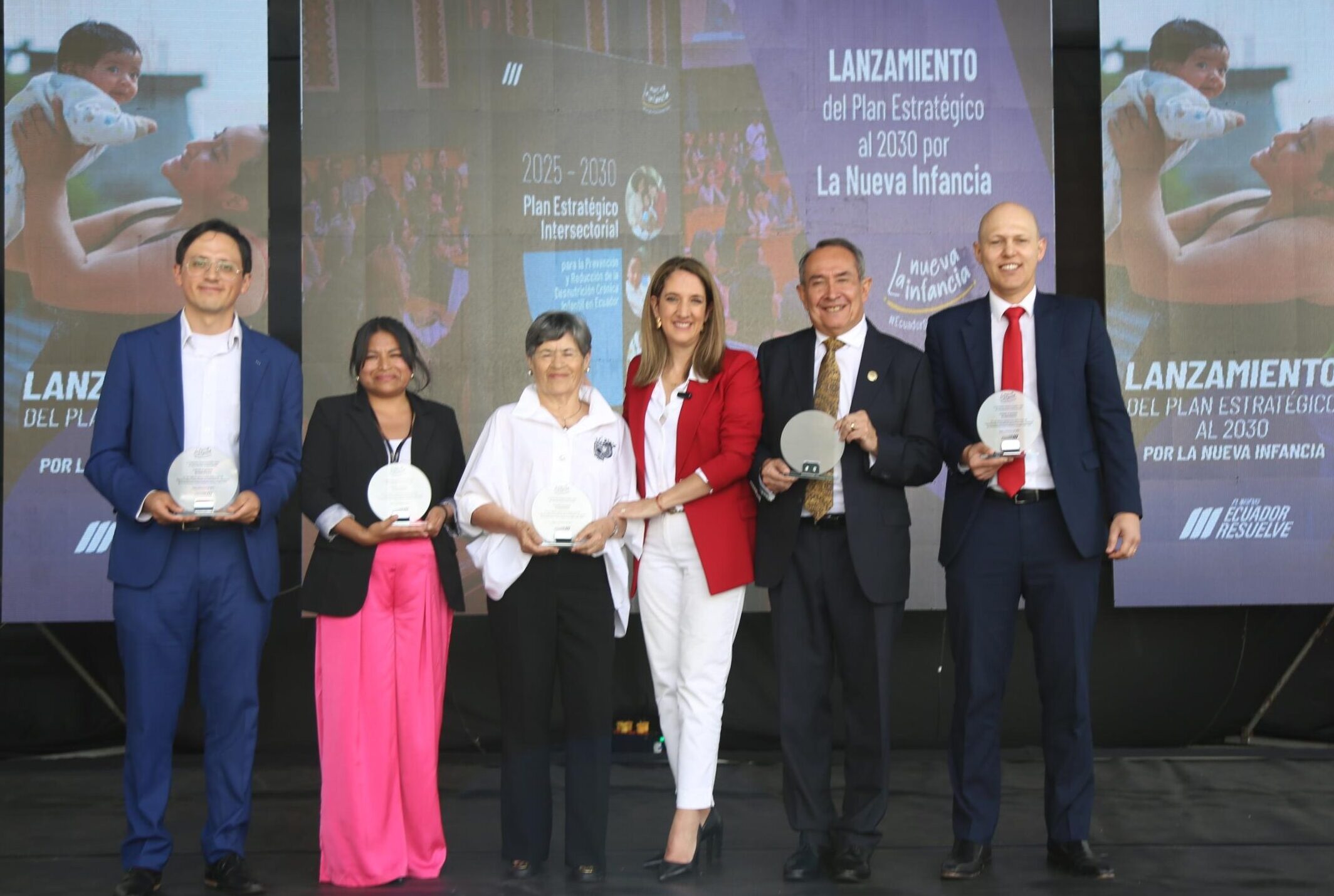 Ecuador realizó el lanzamiento del Plan Estratégico para la Prevención y Reducción de la Desnutrición Crónica Infantil hasta 2030