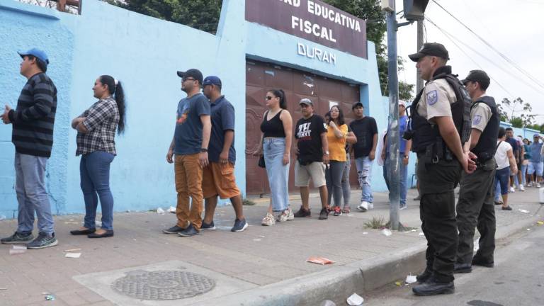 56.739 agentes policiales brindarán seguridad en las elecciones generales