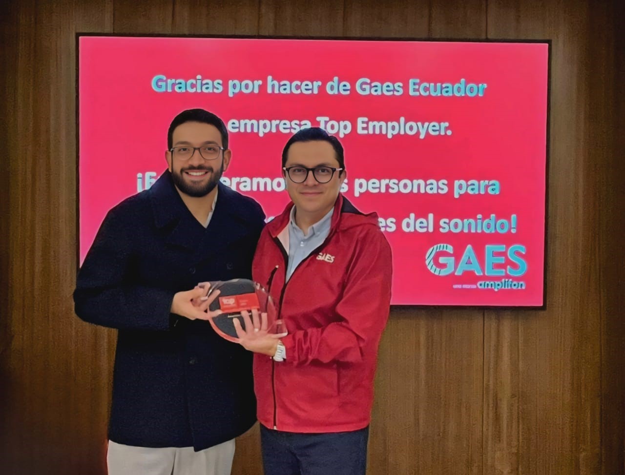 GAES recibe reconocimiento Top Employer 2025 | Ecuador | Noti-America.com