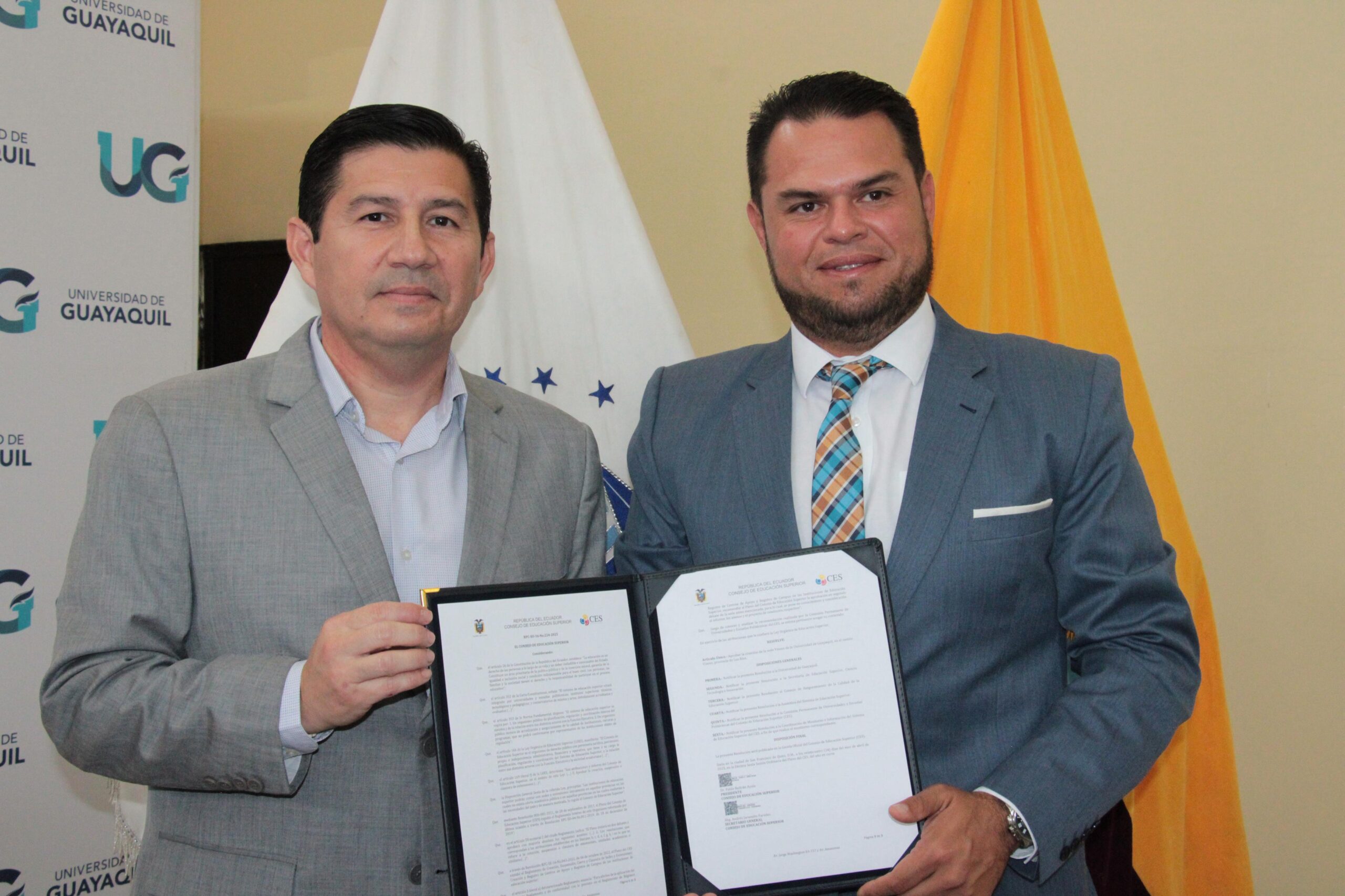 La Universidad de Guayaquil y AME aperturan nueve sede universitaria en Vinces