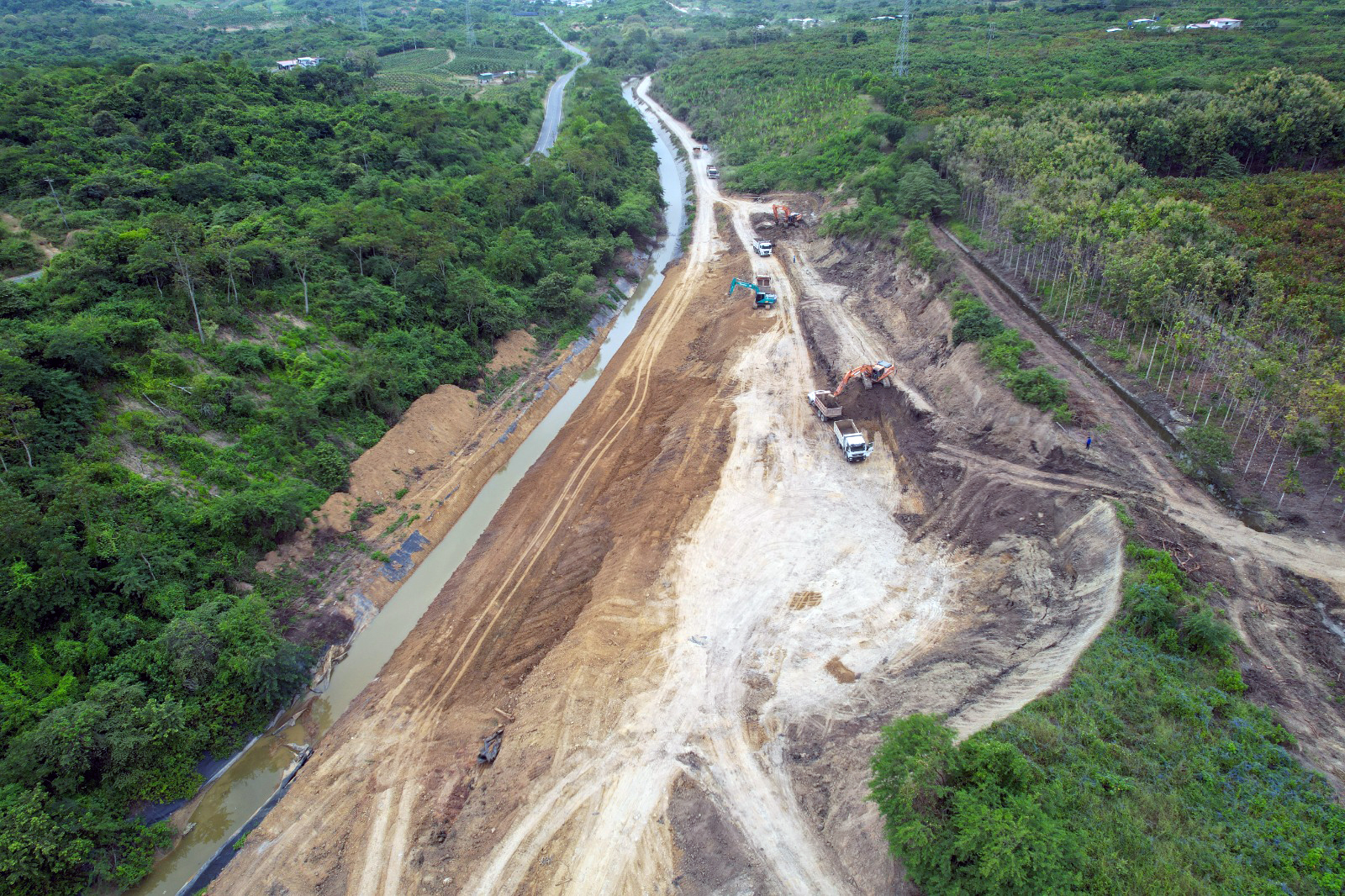 Se reanuda bombeo de agua en el canal Chongón – Sube y Baja