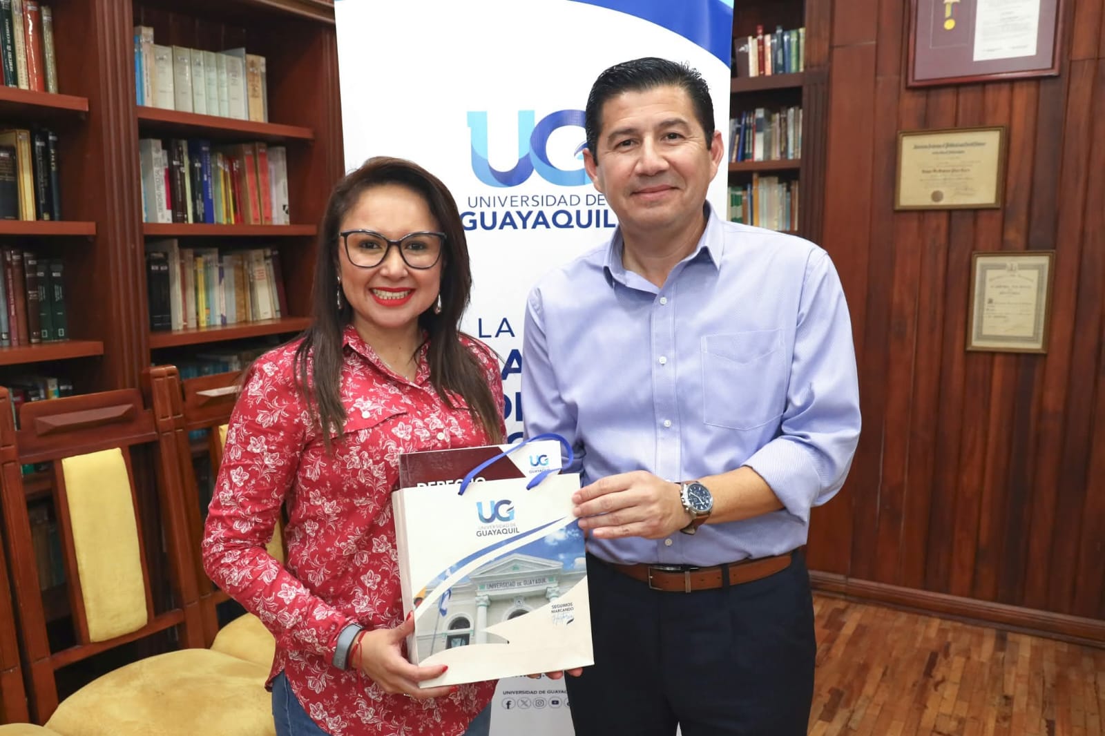 La UG articula acciones con el Gobierno para fortalecer la Educación Superior