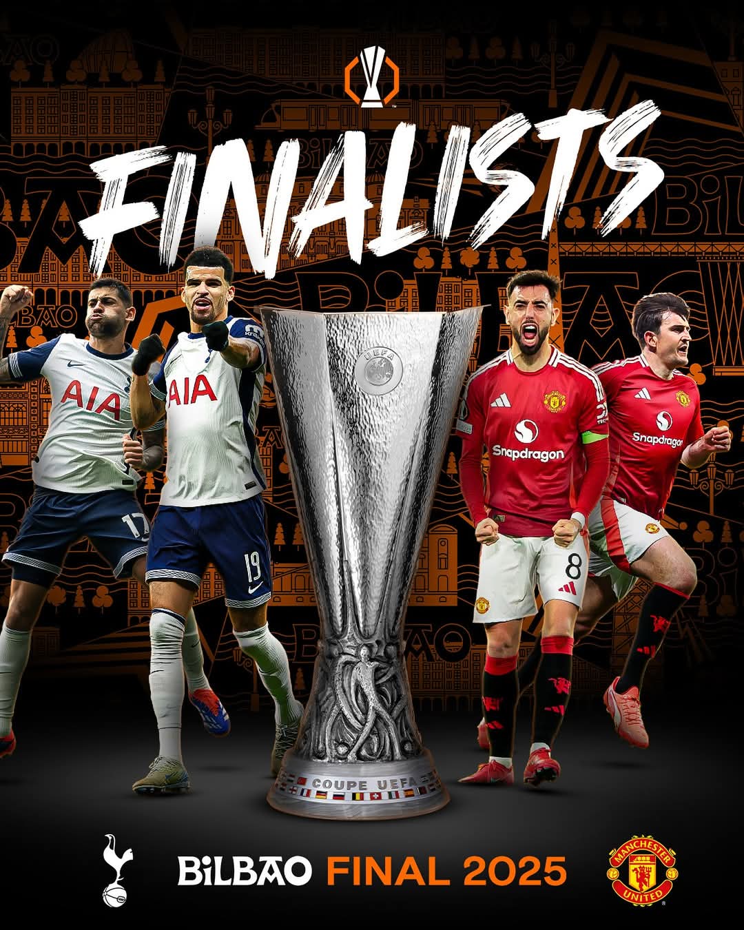 Final inglesa en la Europa League: United vs Tottenham