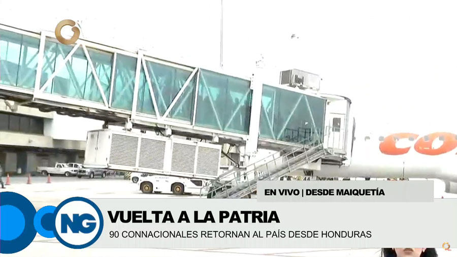 Los migrantes fueron deportados de Estados Unidos y ahora regresan a Venezuela.