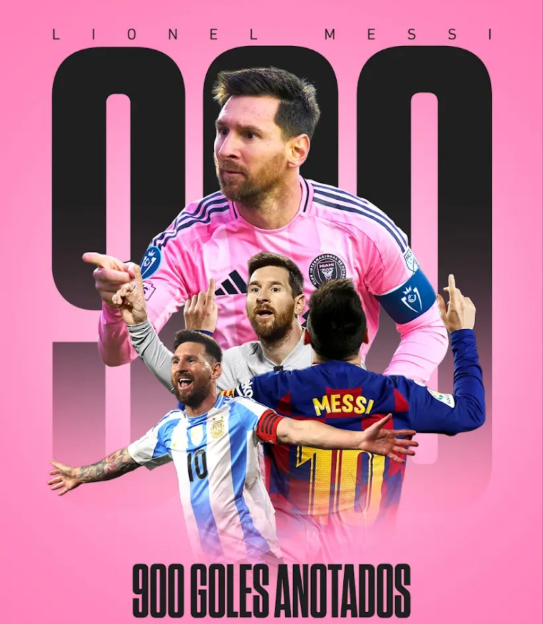 900 VECES MESSI! El astro argentino alcanza una cifra de leyenda ante Nashville
