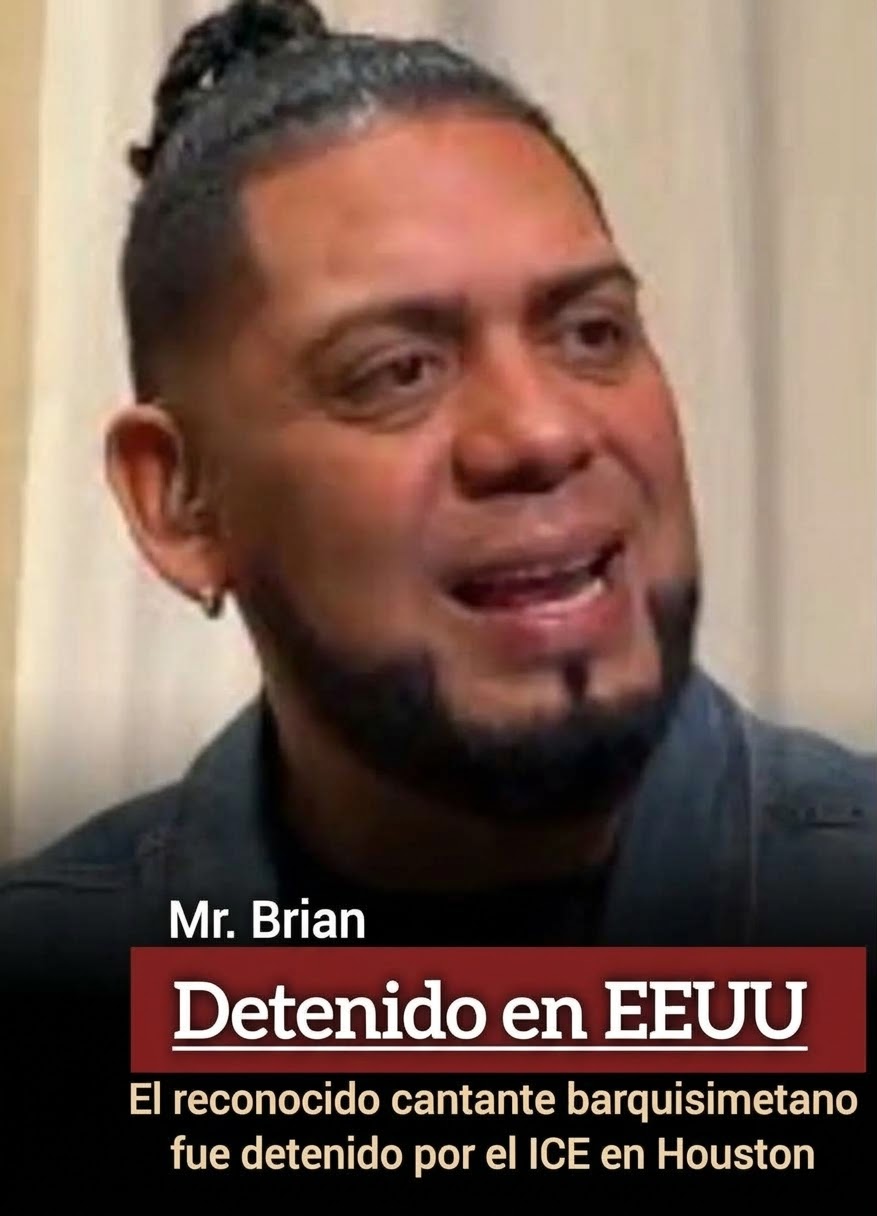 Detenido en EE. UU. el cantante barquisimetano Mr. Brian por agentes del ICE