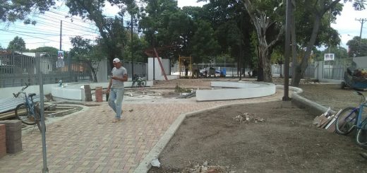 Construcción de parques en Honduras
