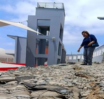 EVALÚAN CONSECUENCIAS DEL SISMO OCURRIDO EN ÁNCASH
