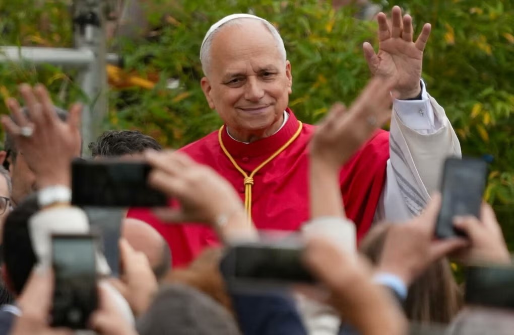 CATÓLICOS RECORDARON EL PRIMER ANIVERSARIO DEL PONTIFICADO DEL PAPA LEÓN XIV