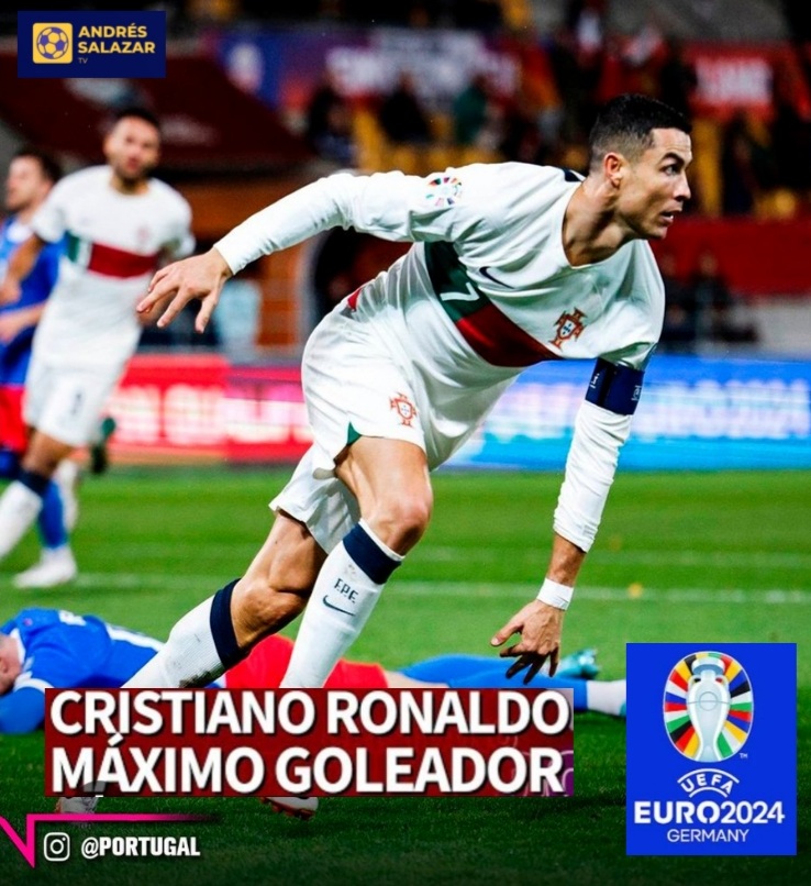 ¡Cristiano, máximo goleador de las eliminatorias rumbo a la EURO 2024!