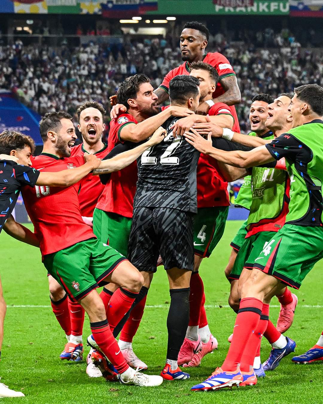 EURO 2024: Portugal avanzó a cuartos tras vencer en penales a Eslovenia