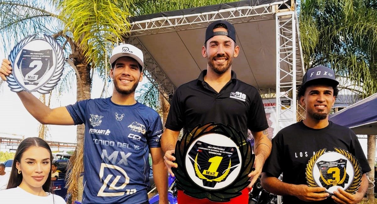Franklin Nogueras gana en el campeonato nacional de motocros 2024