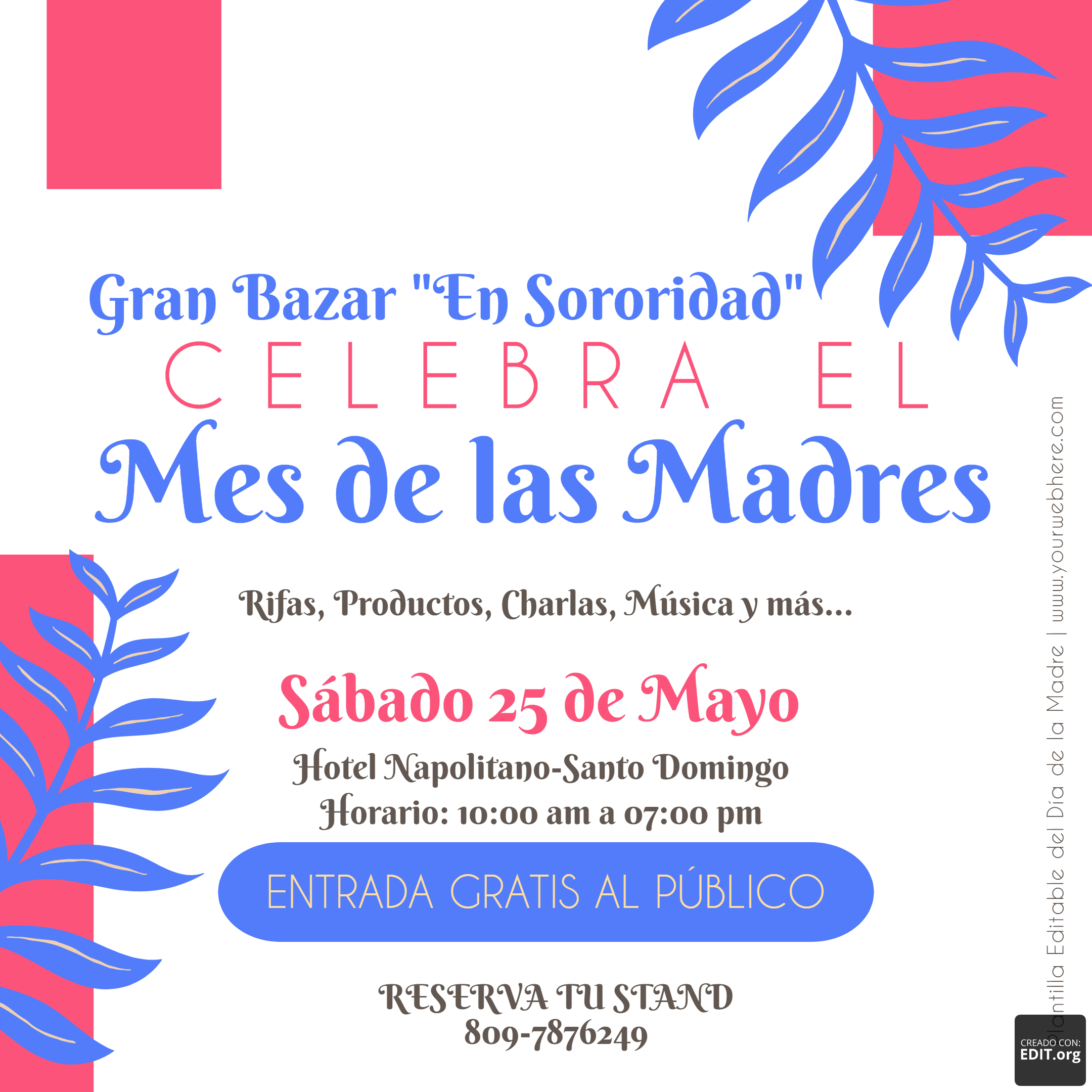 Met2Het2 International anuncia el Bazar “En Sororidad” festejando el mes de las Madres