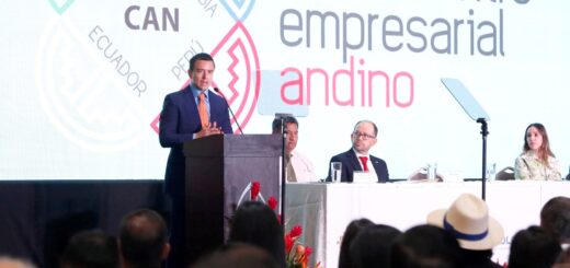 Presidente Noboa inaugura el XIII Encuentro Empresarial Andino 2024.