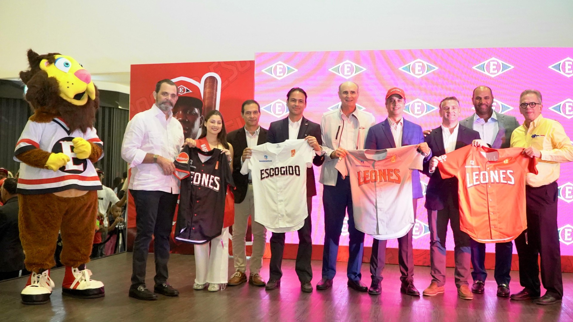 Escogido presenta su equipo para la temporada 2024-2025 de LIDOM