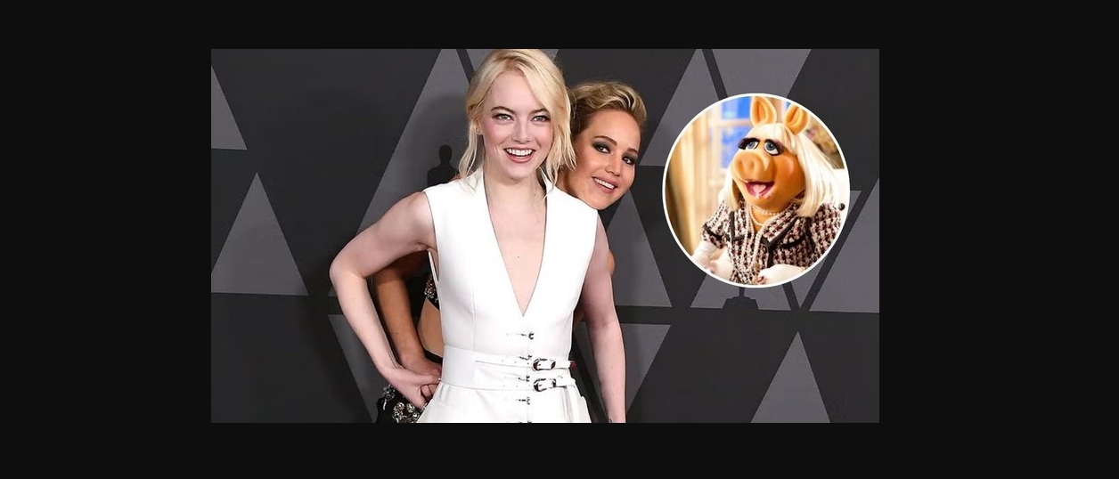Miss Piggy salta a la gran pantalla con producción de Jennifer Lawrence y Emma Stone