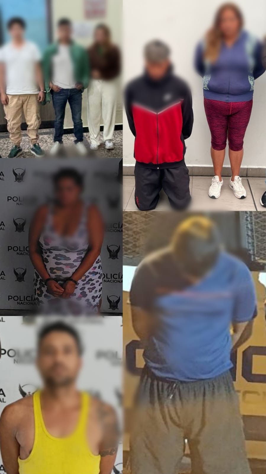 Operativo de la Policía Nacional de Ecuador, retira más de 10.000 dosis de estupefacientes de las calles