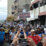 La concentración en la Plaza La Justicia este 12 de marzo de 2026 subraya un quiebre importante: la unificación de sectores jornada de movilización en el estado Lara, culmino llevando la comunicación, solicitudes de los gremios y representantes principales, ante la autoridad regional del Ministerio del trabajo en el Lara Fotos Héctor Andrés Segura CRGV 1.134 FIP- VE.575 SNTP 5.003