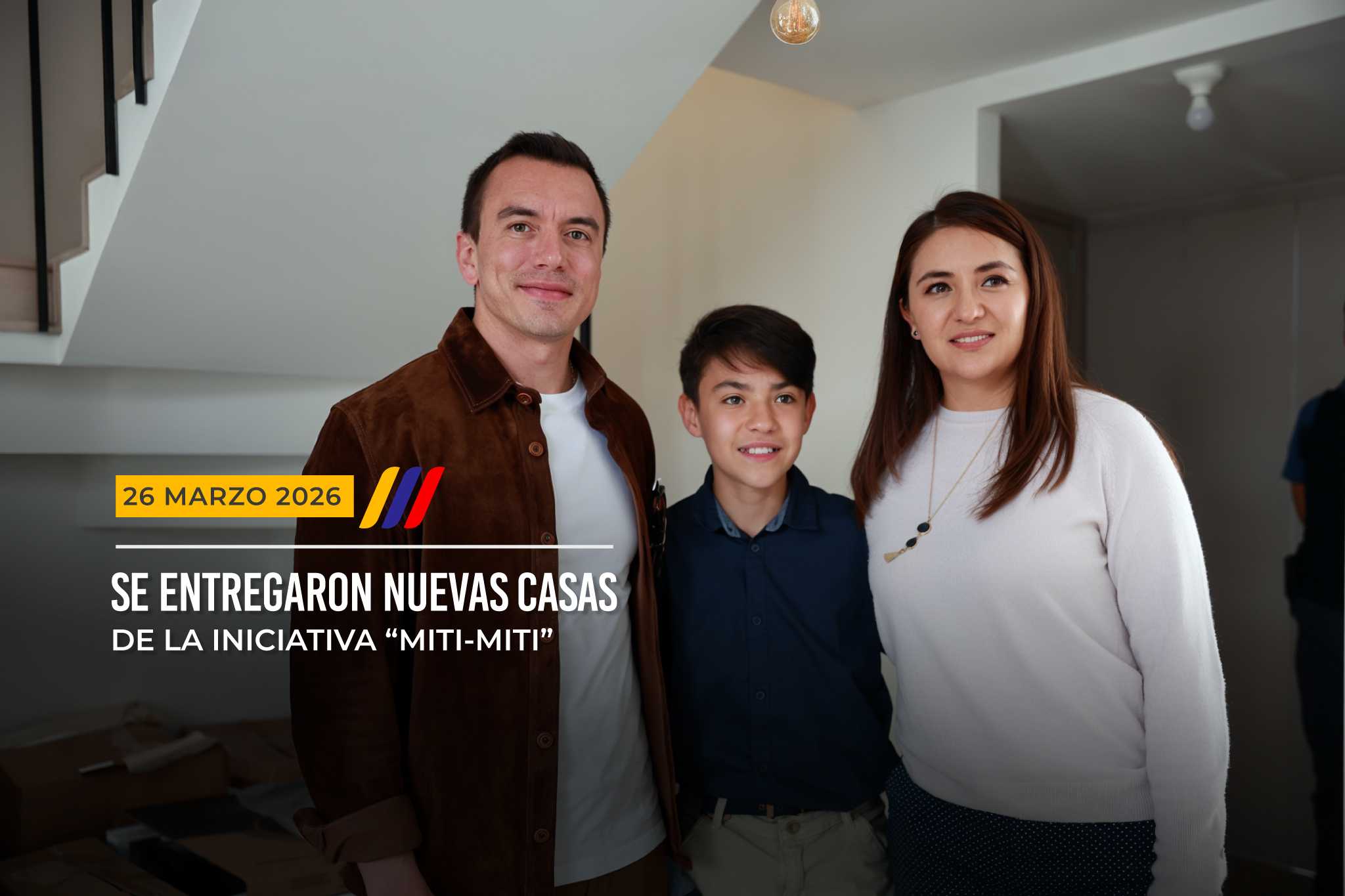 Programa MITI-MITI, entregó 21 viviendas nuevas