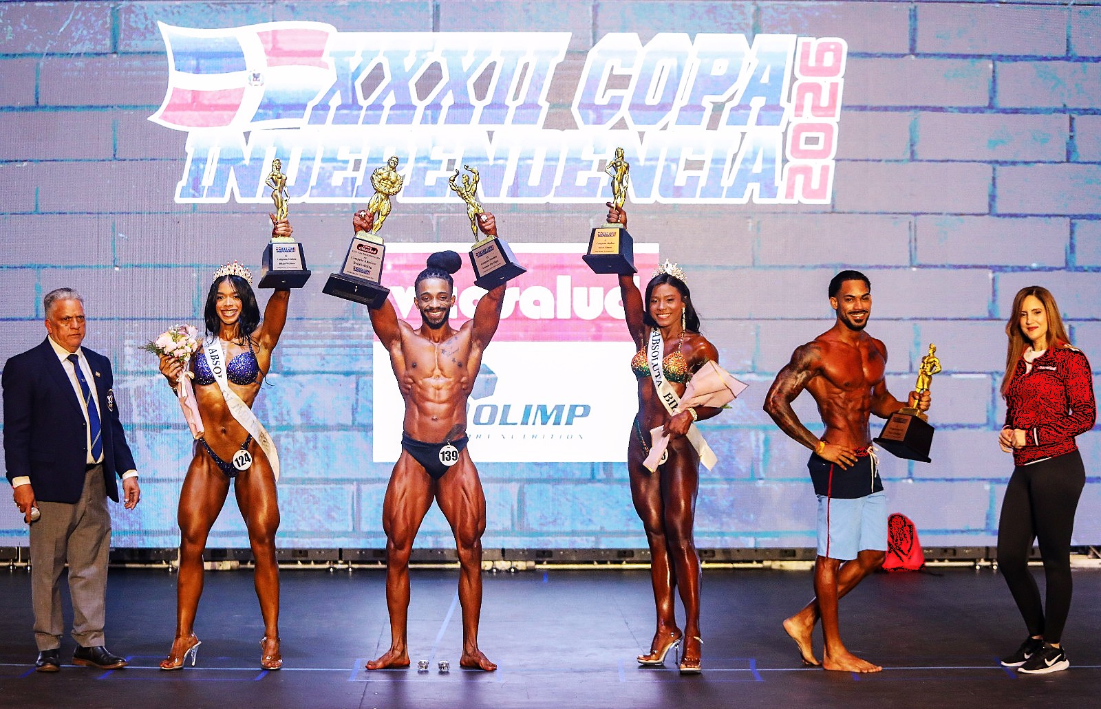 Miguel Alexis conquista la XXXII Copa Independencia de Fisiculturismo