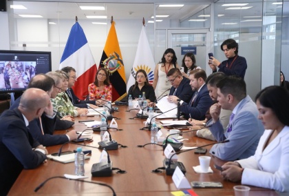 Ecuador y Francia fortalecen la diplomacia parlamentaria