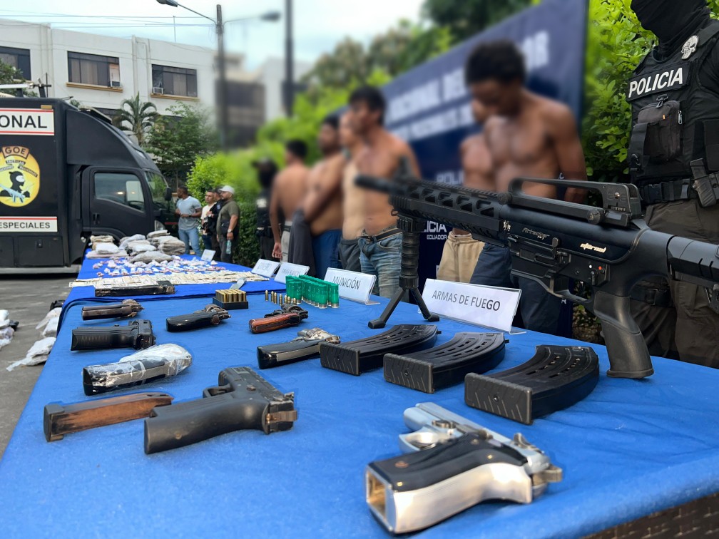 Policía de Ecuador realizó 29 Intervenciones contra GDO en Guayaquil y Durán