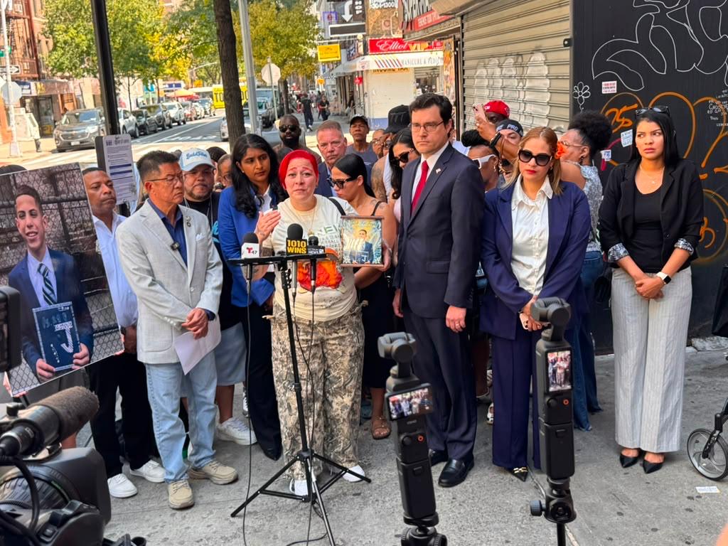 Anuncian en El Bronx propuesta de “Jacob’s Law” para endurecer las penas por la muerte imprudente de menores