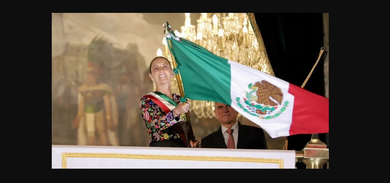 “¡Viva México libre, independiente y soberano!”: Sheinbaum encabeza Grito de Independencia 2026