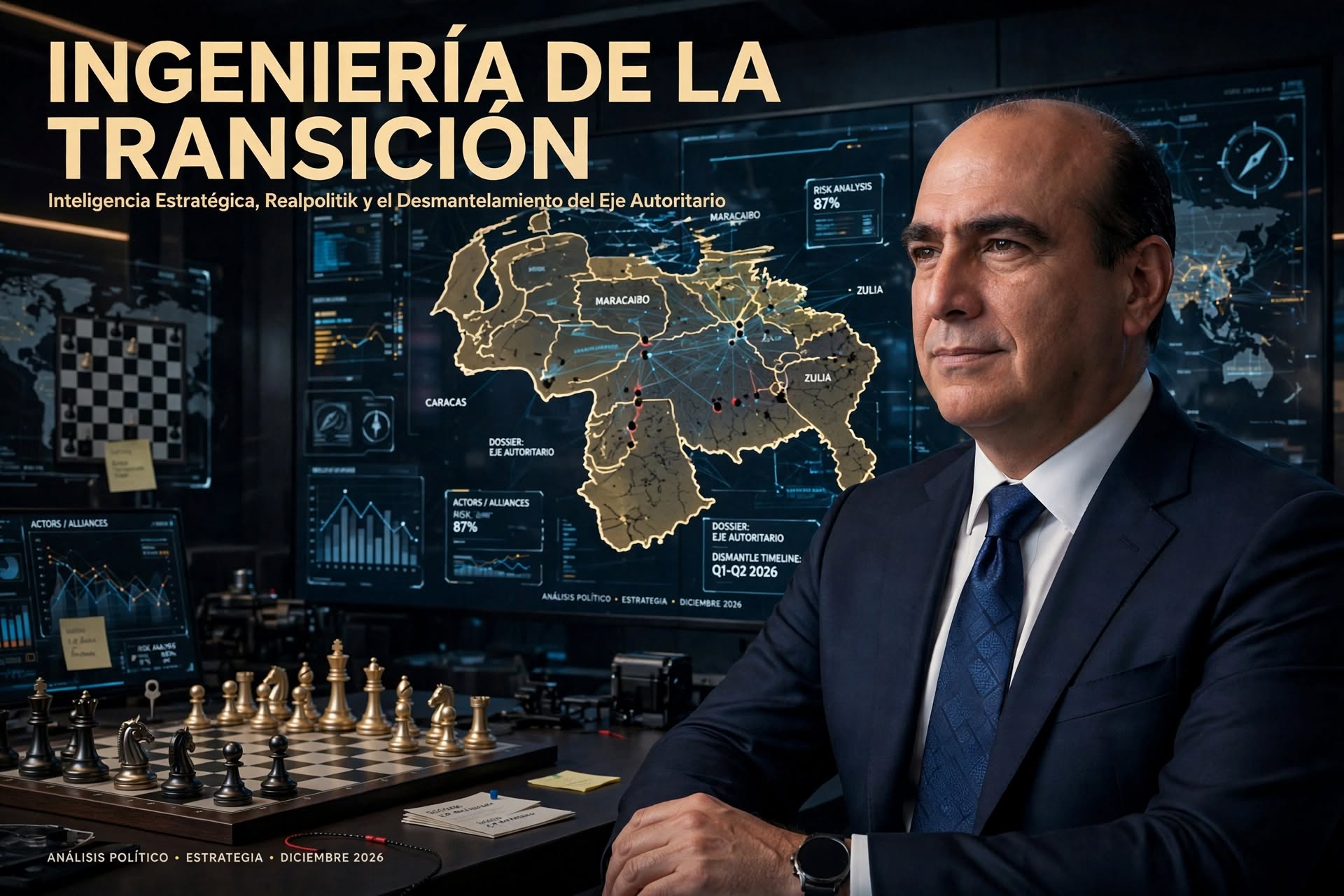 INGENIERÍA DE LA TRANSICIÓN: FASE II — DEL DESGASTE TÁCTICO AL COLAPSO ESTRATÉGICO DEL EJE AUTORITARIO.   Por: Ricardo Ojeda Salazar