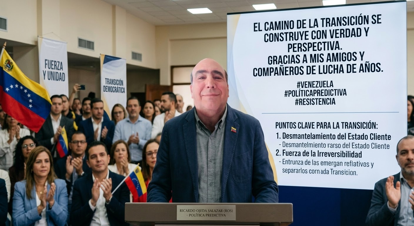 La Política Predictiva y el Deber Ciudadano: El Diagnóstico Acertado de una Transición Anunciada.   ​Por Ricardo Ojeda Salazar (ROS)*  