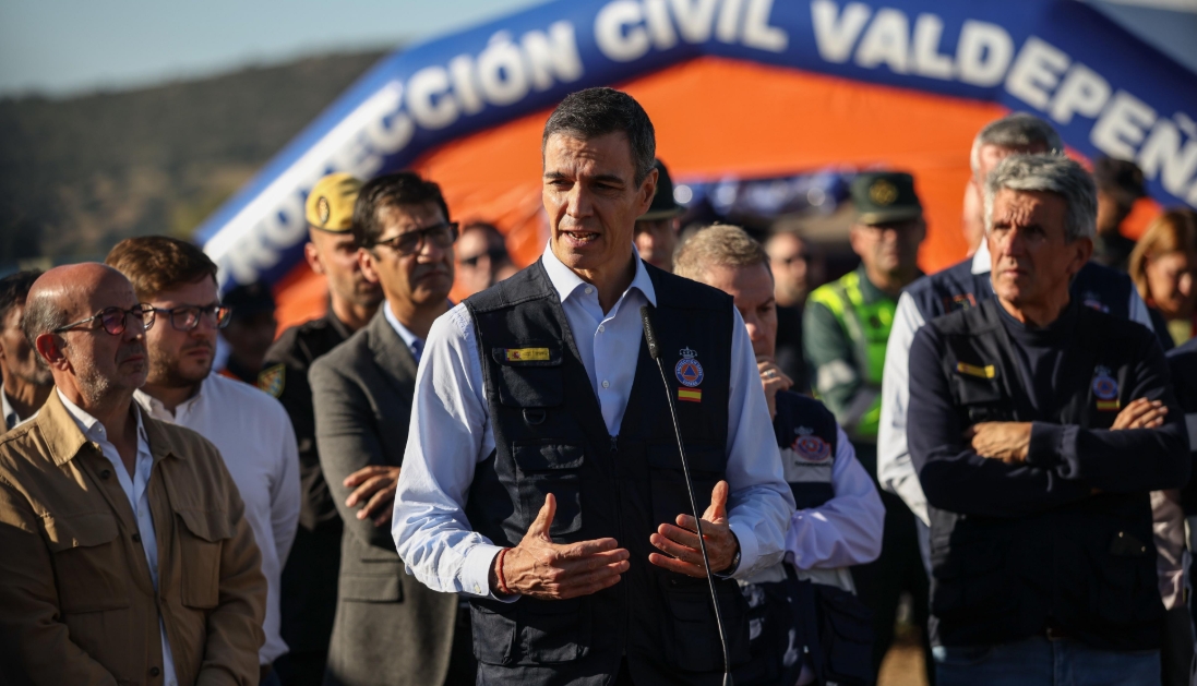 Sánchez, sobre el accidente de trenes en Toledo: «Si ha habido negligencias se responderá con contundencia»