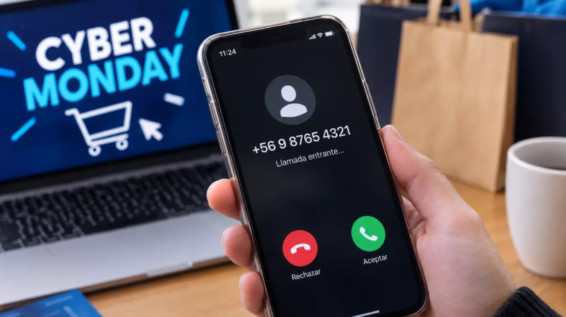Cyber Monday 2026: alertan sobre explosivo aumento de llamadas spam