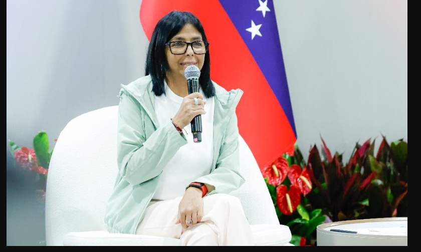 Delcy Rodríguez anuncia acceso a repuestos para el Sistema Eléctrico y acuerdos con BID Invest