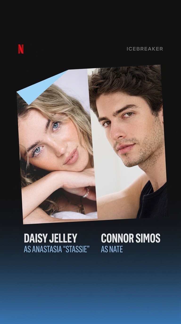 EL FENÓMENO ‘ICEBREAKER’ LLEGA A NETFLIX: DAISY JELLEY Y CONNOR SIMOS DARÁN VIDA A ANASTASIA Y NATE