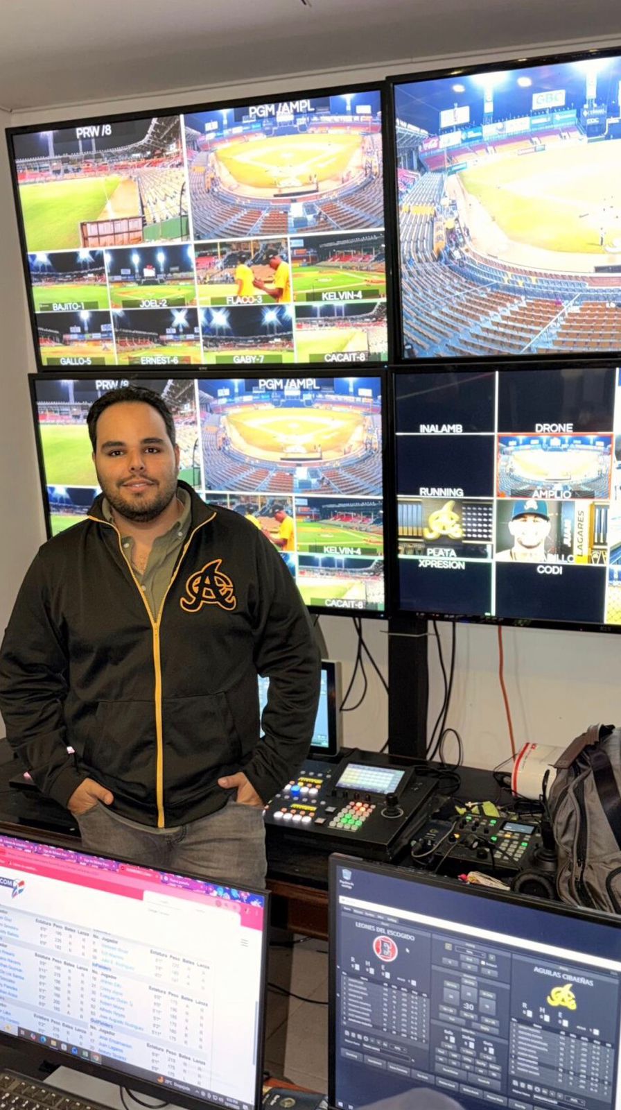 Kenny Núñez gana Oro en los Telly Awards 2026 por transmisiones de las Águilas