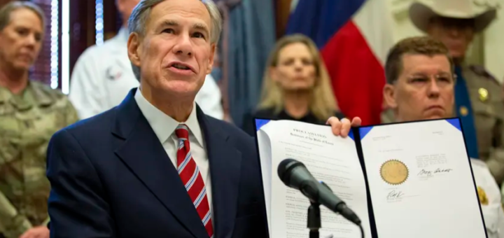 Greg Abbott, gobernador de Texas