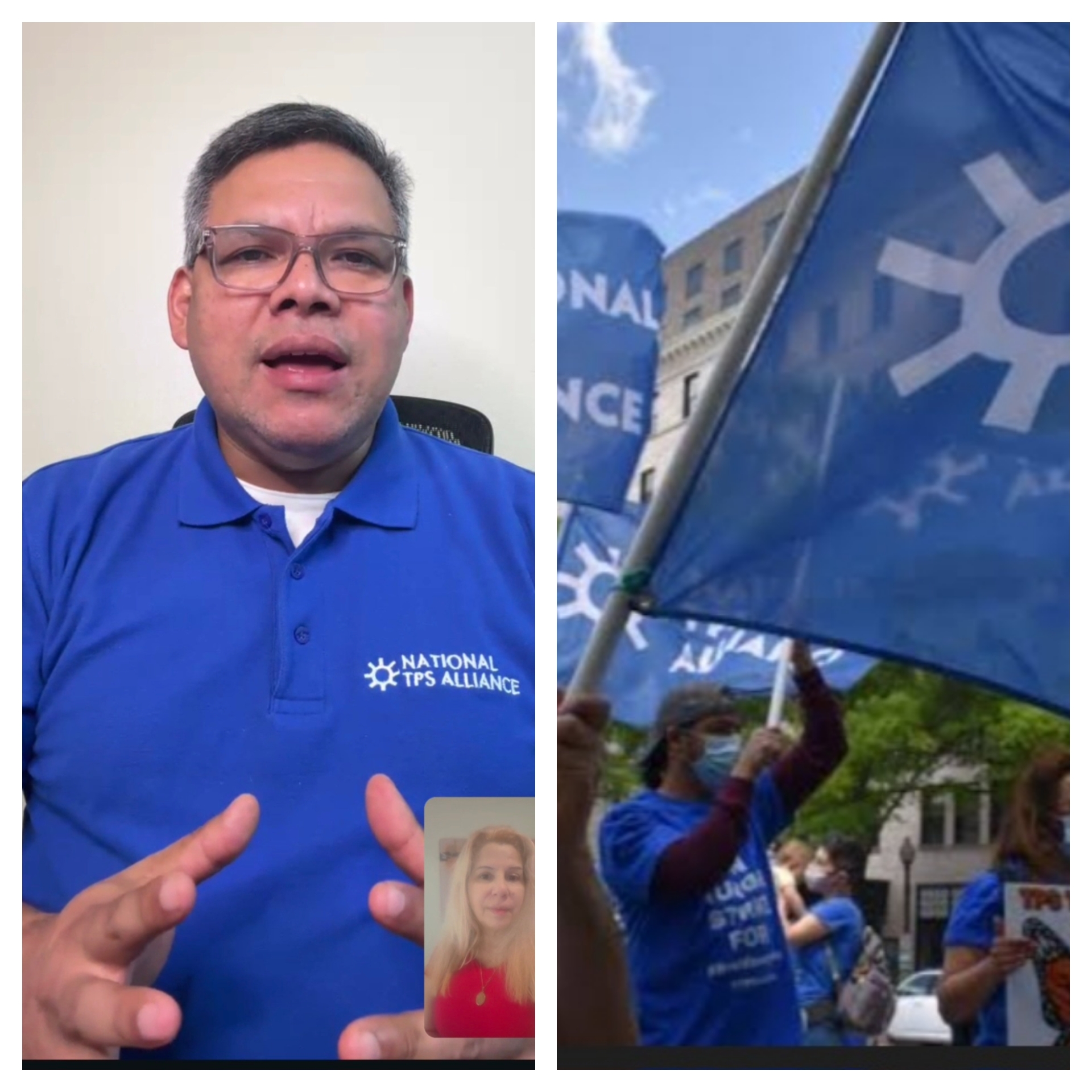 Dice: Alianza Nacional TPS:»Tepesianos deben participar en campañas, ante peligro de eliminación de protección temporal».