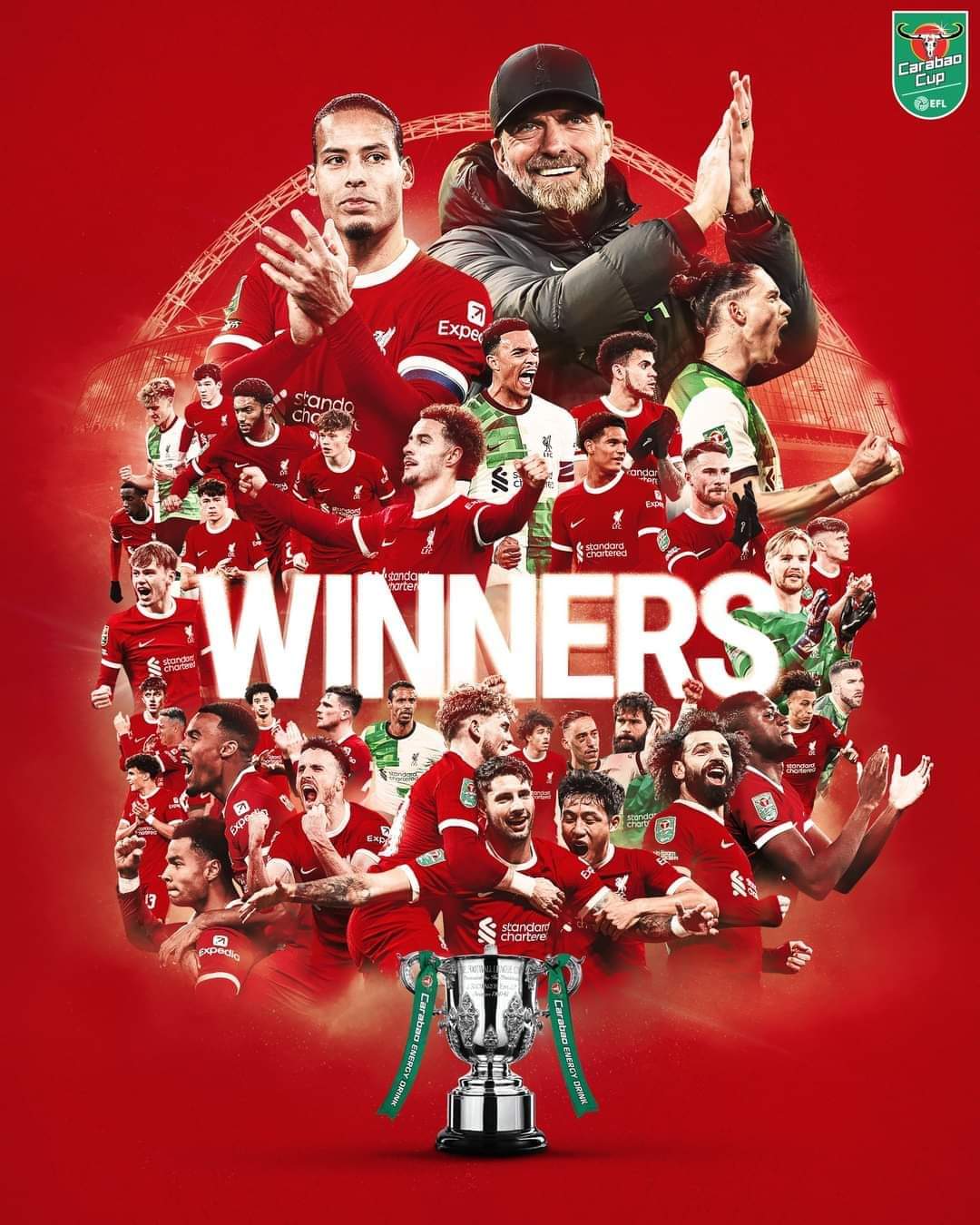 Liverpool, campeón de la Copa de la Liga Inglesa 2024