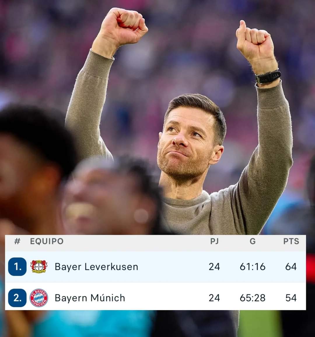 Bayer Leverkusen ganó y continúa firme hacia el título
