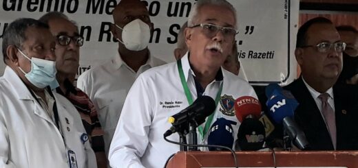 El presidente del Colegio de Médicos del estado Aragua, Ramón Rubio (Foto archivo cortesía)