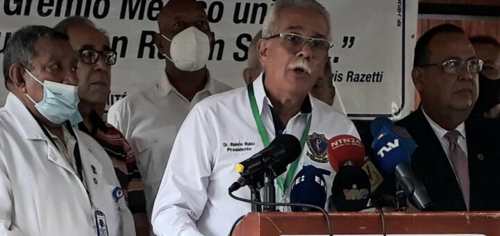 El presidente del Colegio de Médicos del estado Aragua, Ramón Rubio (Foto archivo cortesía)