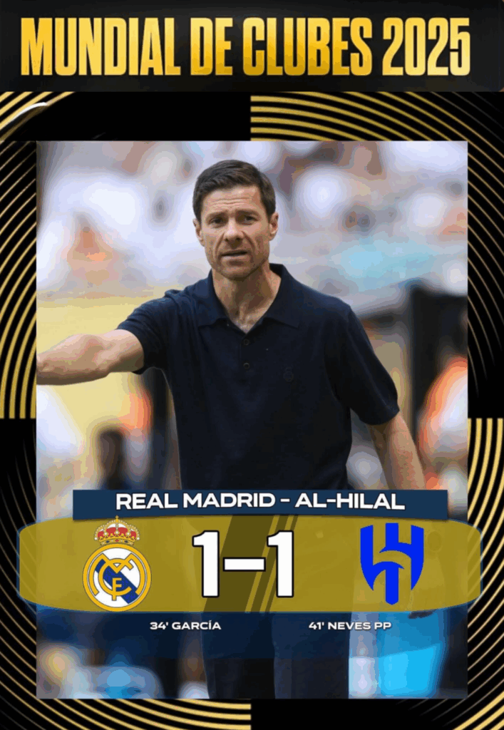 SORPRESA: EL MADRID EMPATÓ EN SU DEBUT EN EL MUNDIAL DE CLUBES 2025 ...
